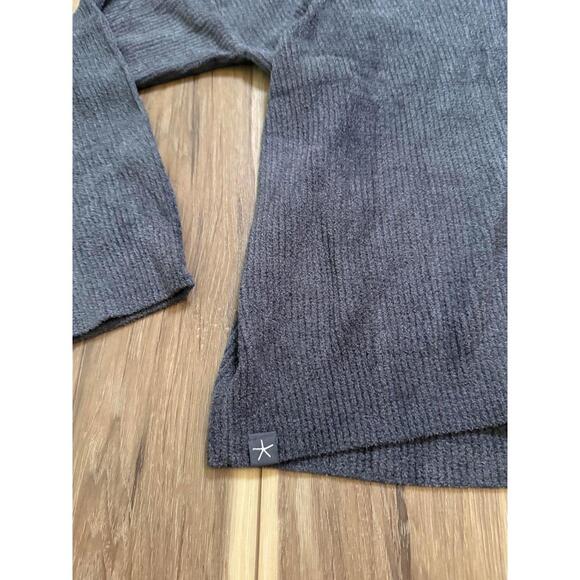 NWT! Barefoot Dreams® CozyChic® Ultra Lite® Sweater Hoodie Size Medium - Picture 4 of 7